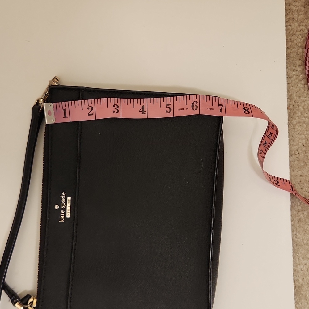 Kate Spade New York Women's Black Saffiano Leather Crossbody - Picture 4 of 16
